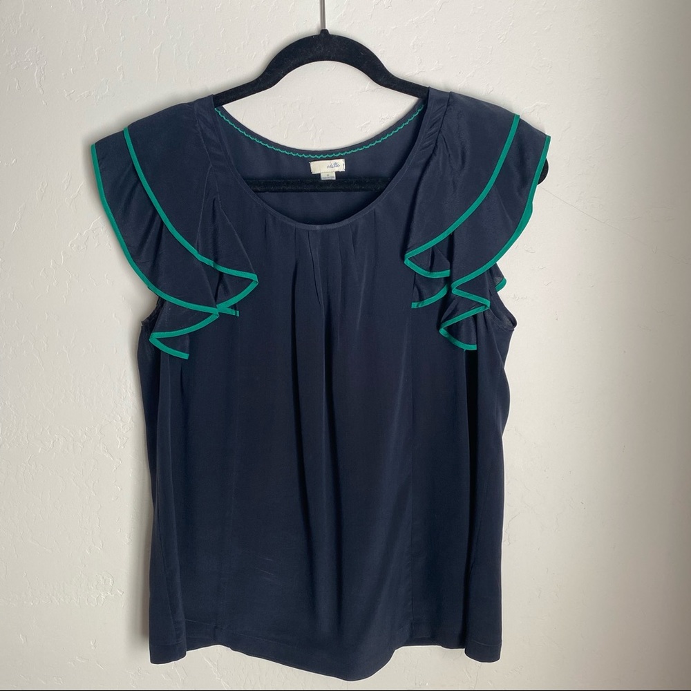 Anthropologie Odille silk blouse